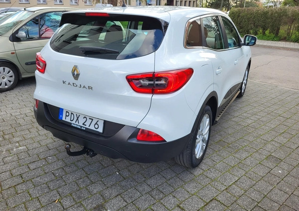 Renault Kadjar cena 57000 przebieg: 80000, rok produkcji 2016 z Warta małe 172